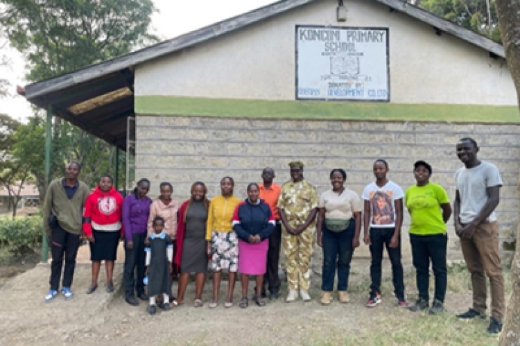 Group Photo: Outreach Team with Kongoni School Staff